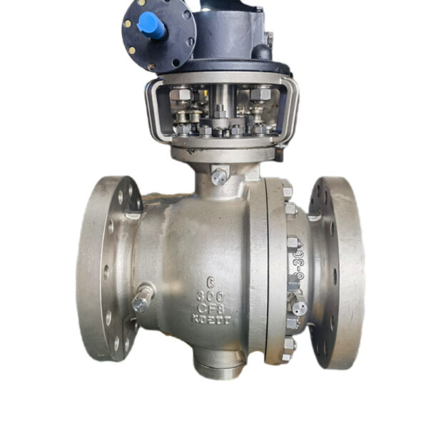 300LB Trunnion Mounted Ball Valve,6 Inch,CF8,RF End