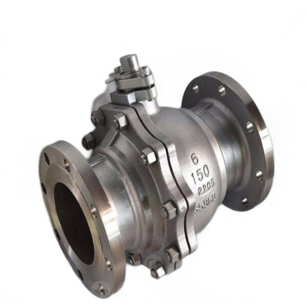 Duplex 2205 Ball Valve,150LB,6 Inch,Flange End