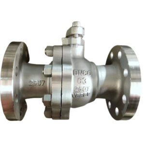 Duplex 2507 ball valve,PN63,DN80,Flange End