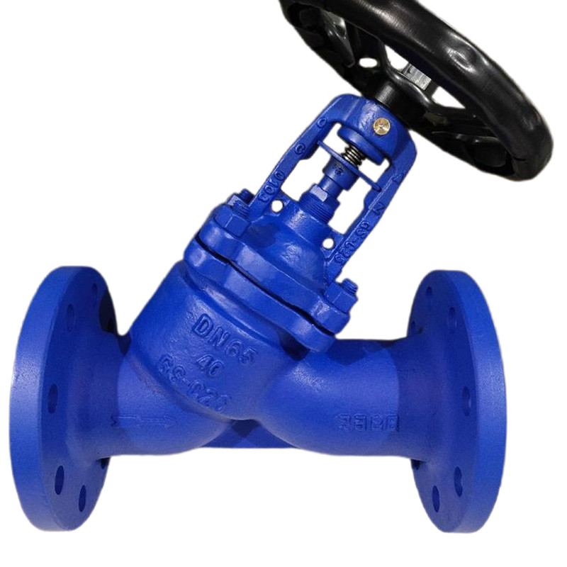 DIN Y Type Bellow Globe Valve,DN65,PN40,RF End