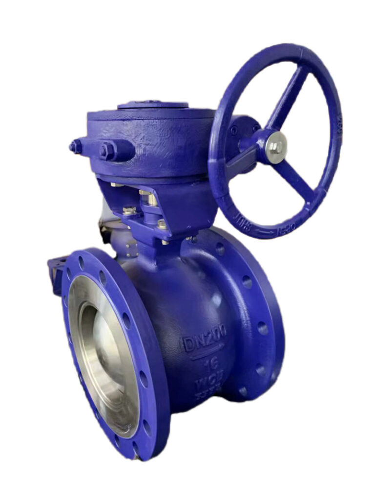 wcb Flange Segment Ball Valve