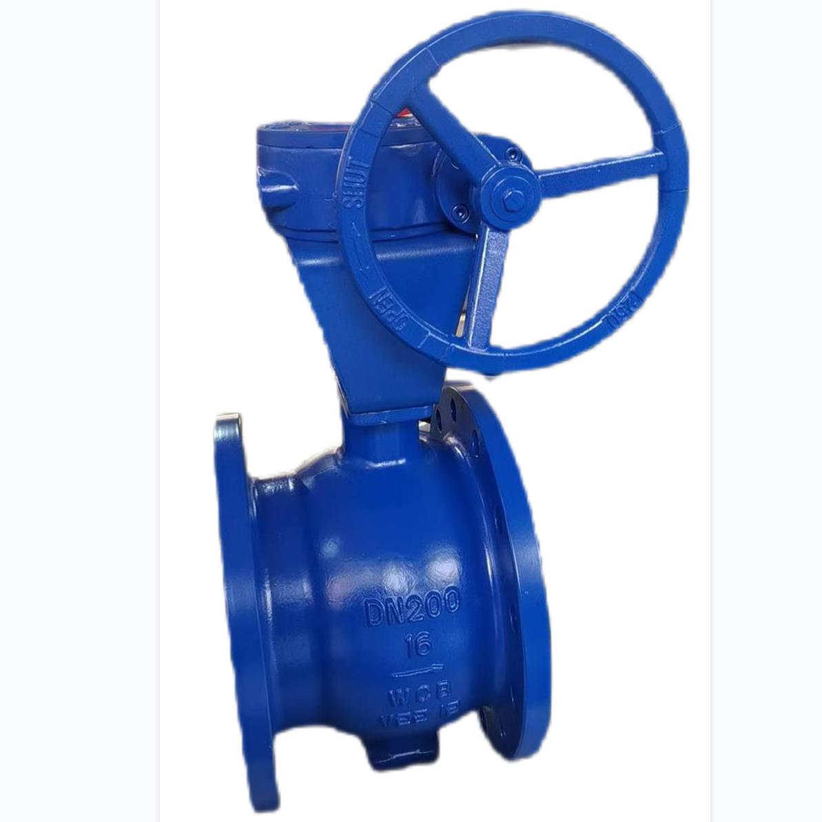 Flange Segment Ball Valve,A216 WCB,DN200,PN16