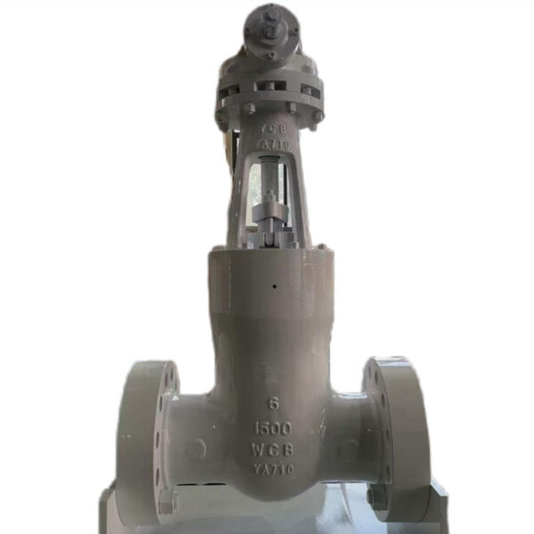 High Pressure Gate Valve,1500LB,WCB,6 Inch,Flange End