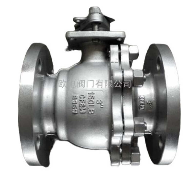 Iso5211 Mounting Pad Ball Valve,150LB,3 Inch,RF End