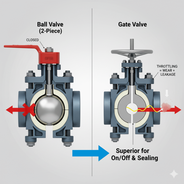 ball valve vs gate valve