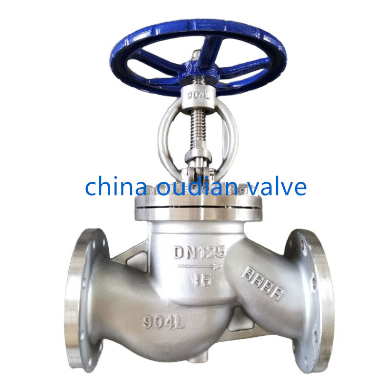 904L Globe Valves,DIN 3356,DN125,PN16
