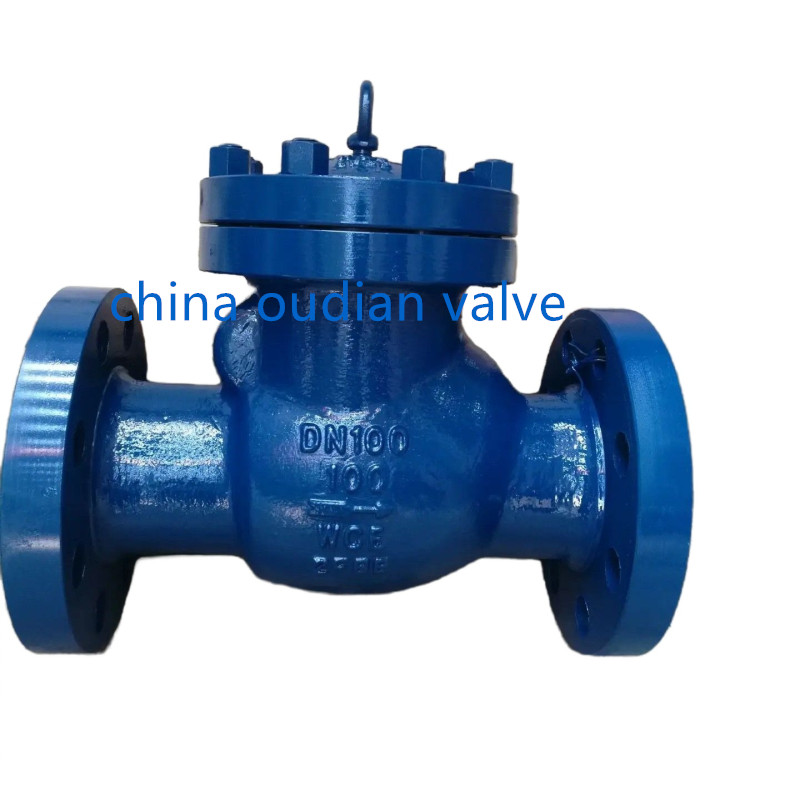 WC6 Swing Check Valve,PN100,DN100,Flange End