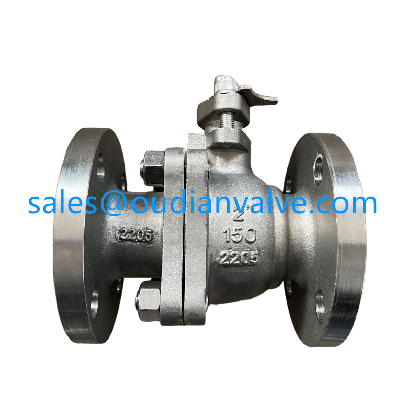 2 Inch Duplex 2205 Ball Valve,150LB,Flange End