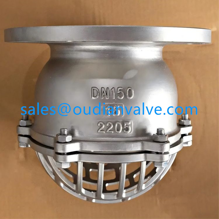 Duplex Stainless Steel Foot Valve