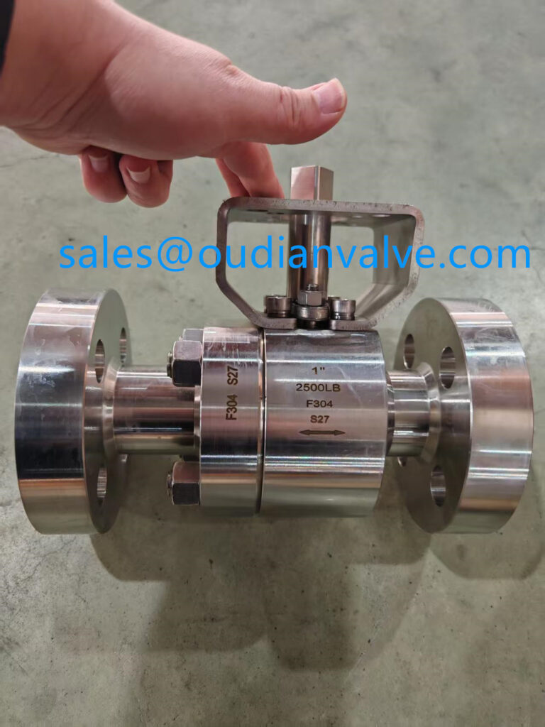 3PC Forged Steel Ball Valve