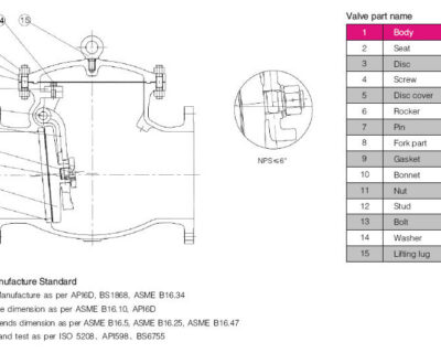 Swing Check Valve Parts: Identification, Function, and Maintenance