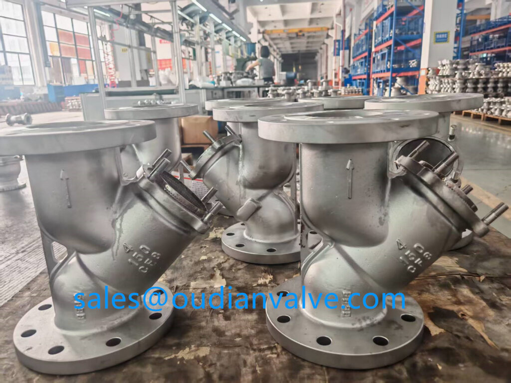 SS Y Strainer Process